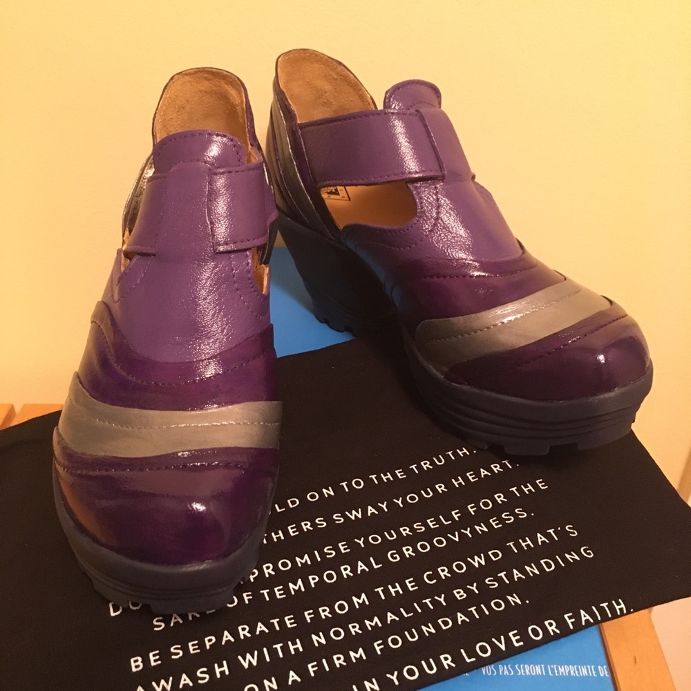 Hand painted John Fluevog shoes. One of a kind!